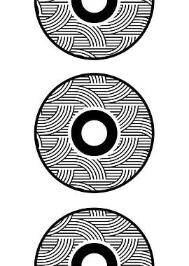 Geometric Circle Pattern