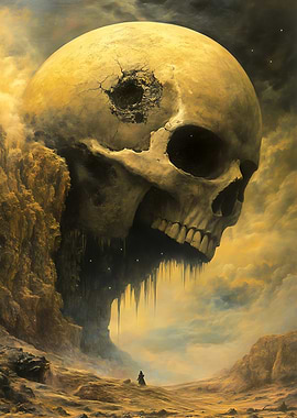 Giant Skull Landscape
