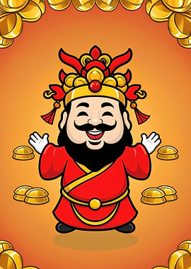 Chinese God of Wealth