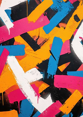 Abstract Graffiti Art