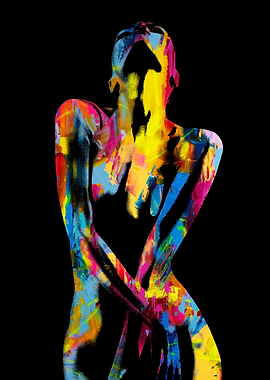 Abstract Colorful Figure