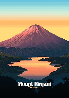 Mount Rinjani, Indonesia