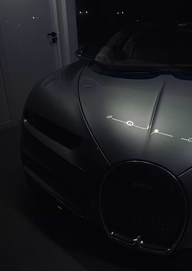 Bugatti Chiron Front Grille