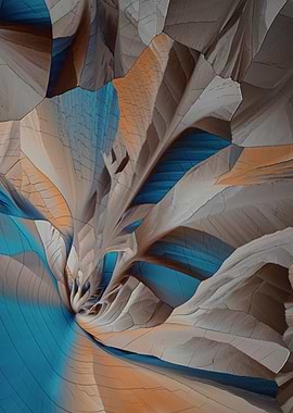 Abstract Crystal Formation