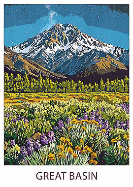Great Basin Mountain Landscape