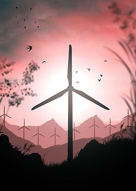 Wind Farming alternate colours