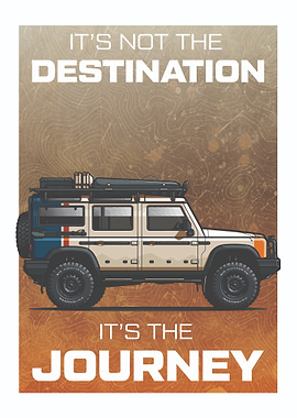 Overland Off-Road Expeditions Poster