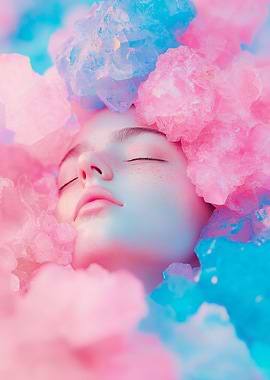 Woman in Crystal Dream