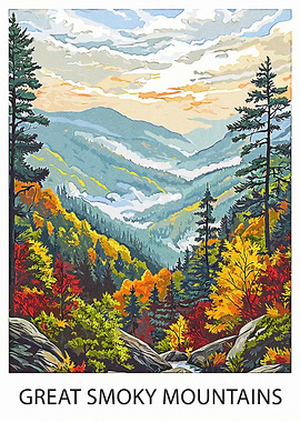 Great Smoky Mountains Art