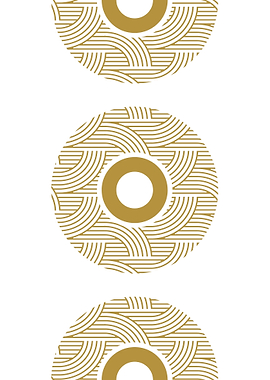 Gold Geometric Pattern