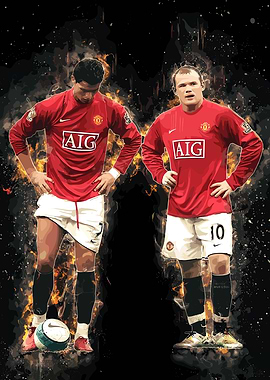Ronaldo & Rooney Manchester United