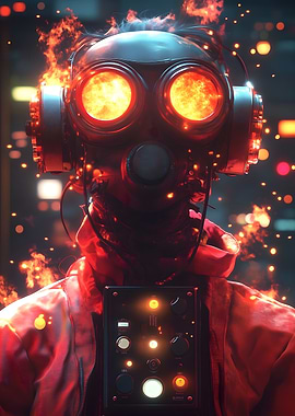 Cyberpunk Gas Mask