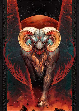 Pulp horror horoscope Aries - Dark fantasy Zodiac Signs