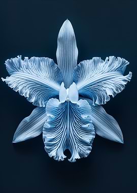 Blue Orchid Flower