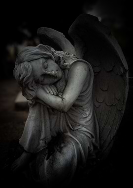 Sleeping Angel Statue