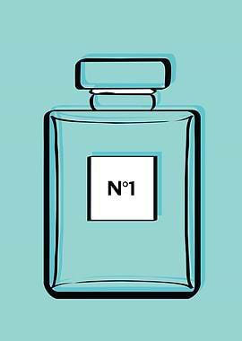 Chanel No. 1 Perfume Bottle