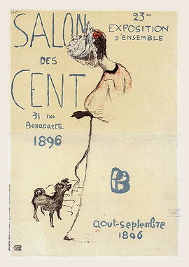 Salon des Cent Poster