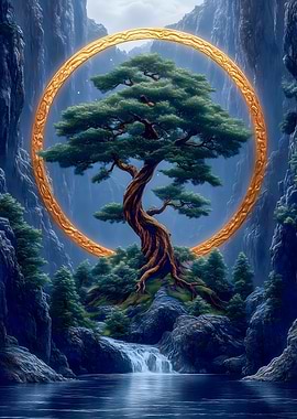 Golden Ring Tree