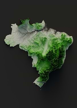 Brazil Topography