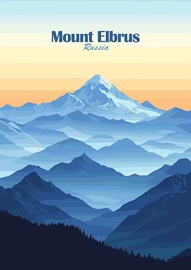 Mount Elbrus Landscape