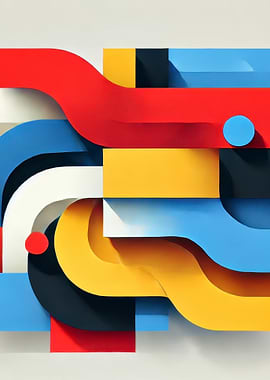 Abstract Geometric Art