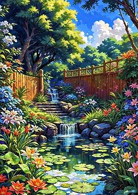 Waterfall Garden