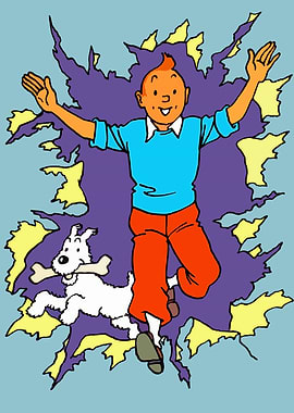 Tintin and Snowy Adventure