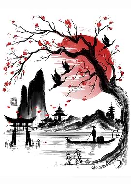 Fuji mt Landscape nature