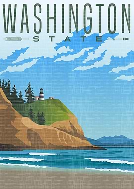 Washington State Lighthouse