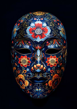 Floral Mask