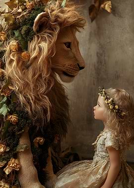 Lion and Girl