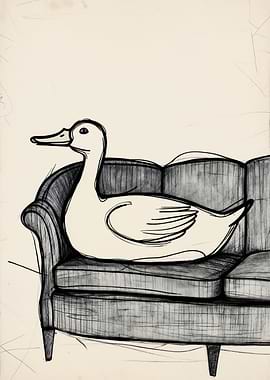 Duck on a Couch