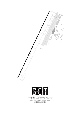 Gothenburg Airport Layout