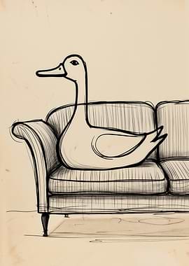 Duck on a Couch