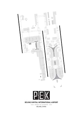 Beijing Airport Layout