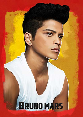 Bruno Mars Portrait