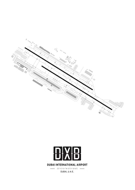 Dubai Airport Layout