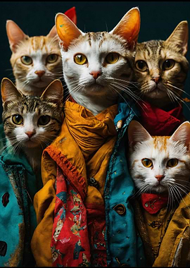 Cats in Jackets