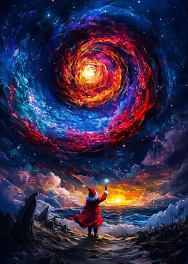 Santa and the Cosmic Spiral