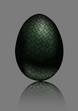 Dragon Egg Illustration