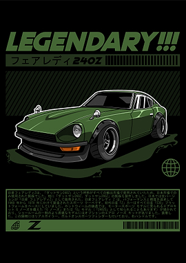 Nissan Datsun 240Z Fairlady Z Army