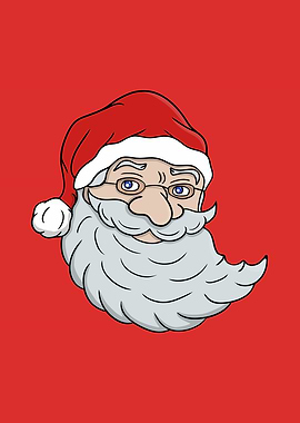 Santa Claus Cartoon Illustration