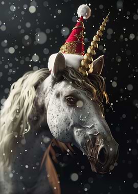 Festive Unicorn Christmas