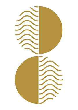 Gold Wave Circles