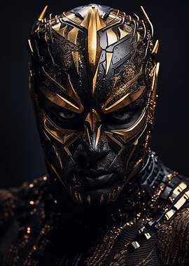 Black Panther Inspired Mask
