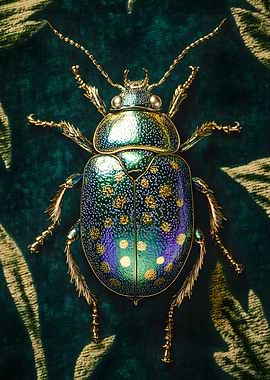 Metallic Jewel Beetle