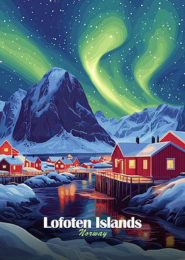 Lofoten Islands Aurora Borealis