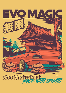 Evo Magic Halloween Car