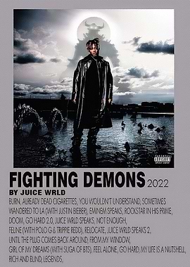 Juice WRLD - Fighting Demons Album Cover