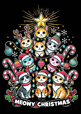 Meowy Christmas – Festive